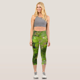 "Verlassener Abgrund" Capri Leggings
