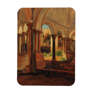 Verlassener Klosterhof Magnet