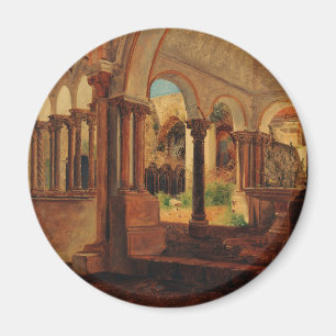 Verlassener Klosterhof Magnet
