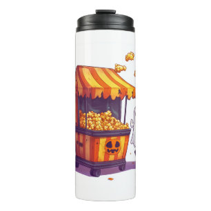 Verlassener Popcornstand Thermosbecher