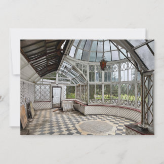 Verlassenes Atrium Feiertagskarte