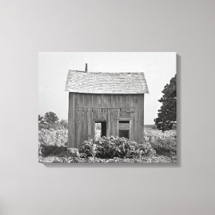 Verlassenes Farmhouse, 1939 Leinwanddruck