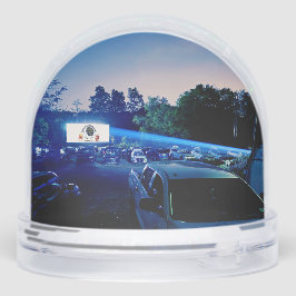 Verlässlicher Drive In 75. Jubiläums-Schneekugel Schneekugeln