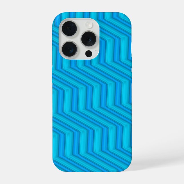 Verlaufs Muster iPhone 15 Pro Hülle (Rückseite)