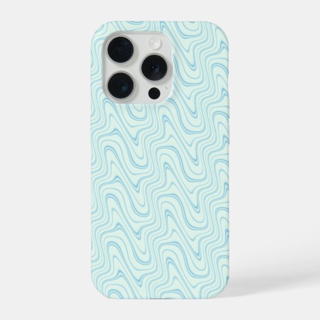 Verlaufs Muster iPhone 15 Pro Hülle (Rückseite)