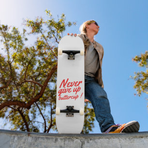 VERLEIHEN SIE NIE DIE SCHALTFLÄCHE AUF lustige Wei Skateboard