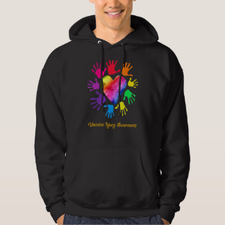 Verletzung des Impfstoffes Bewusstsein Handverletz Hoodie