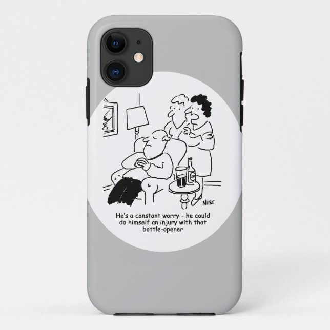 Verletzung durch Flaschenöffner Case-Mate iPhone Hülle (Rückseite)