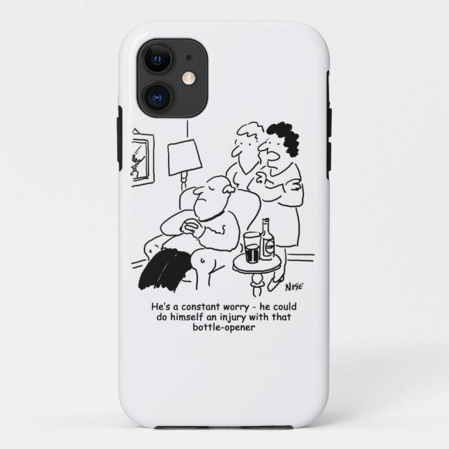 Verletzung durch Flaschenöffner Case-Mate iPhone Hülle (Rückseite)