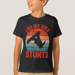 Verletzung Snowboard gebrochen Arm I tue meine eig T-Shirt