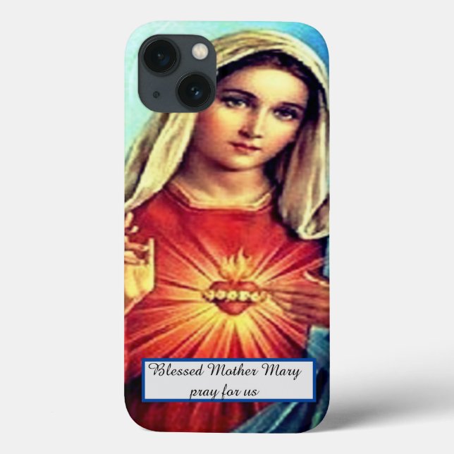 Verletzungen von Virgin Mary Case-Mate iPhone Hülle (Rückseite)