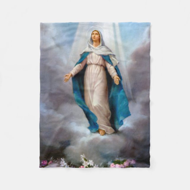 Verletzungen von Virgin Mary Fleecedecke (Vorderseite)