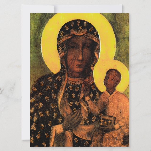 Verletzungen von Virgin Mary Karte (Vorderseite)