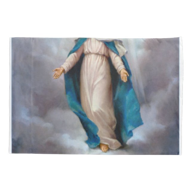 Verletzungen von Virgin Mary Kissenbezug (Rückseite)