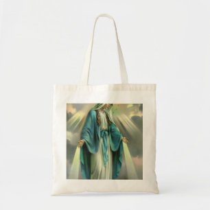 Verletzungen von Virgin Mary Tragetasche