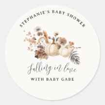 Verlieb dich in die Pumpkin Baby Shower