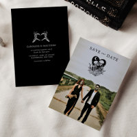 Verliebte bis in den Tod Skelette & Rosen Hochzeit