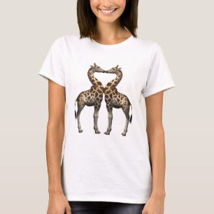 Verliebte Giraffen T-Shirt