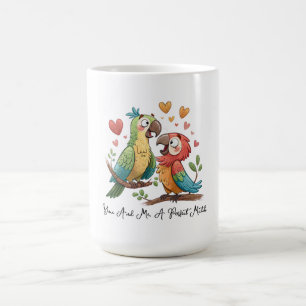 Verliebte in bunter Harmonie Kaffeetasse