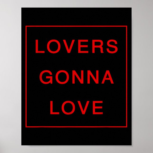 Verliebte werden lieben _ Valentinstage  Poster (Vorne)