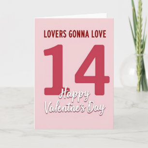 Verliebte werden Valentinstag Liebeskarte lieben Karte