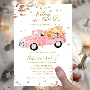 Verliebtes Budget-Baby-Shower-Einladungen Flyer