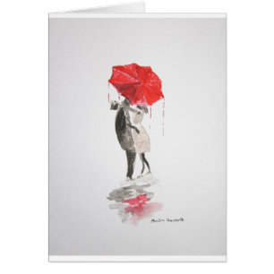 Verliebtes Paar küsst sich Valentinstag vintage