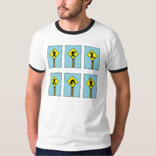 "Verlier nicht deinen Kopf" Humorvolles Schild Man T-Shirt