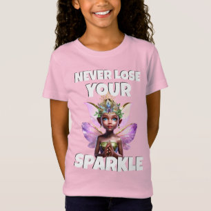 Verliere nie deine glänzende Cartoon-Prinzessin T-Shirt