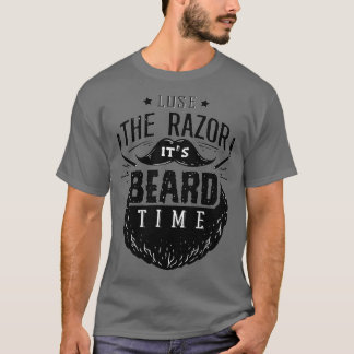 verlieren den Rasierapparat mit der Bärenzeit 3 T-Shirt