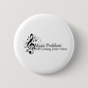 Verlieren Ihrer Stimme Button