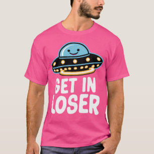 Verlieren Sie die Niedliche Ufo Alien Abduction Fu T-Shirt