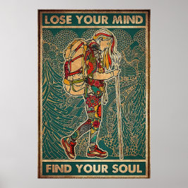 Verlieren Sie Ihren Geist Finden Sie Ihr Soul Poster