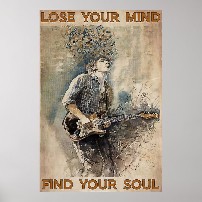Verlieren Sie Ihren Geist Finden Sie Ihr Soul Poster (Vorne)