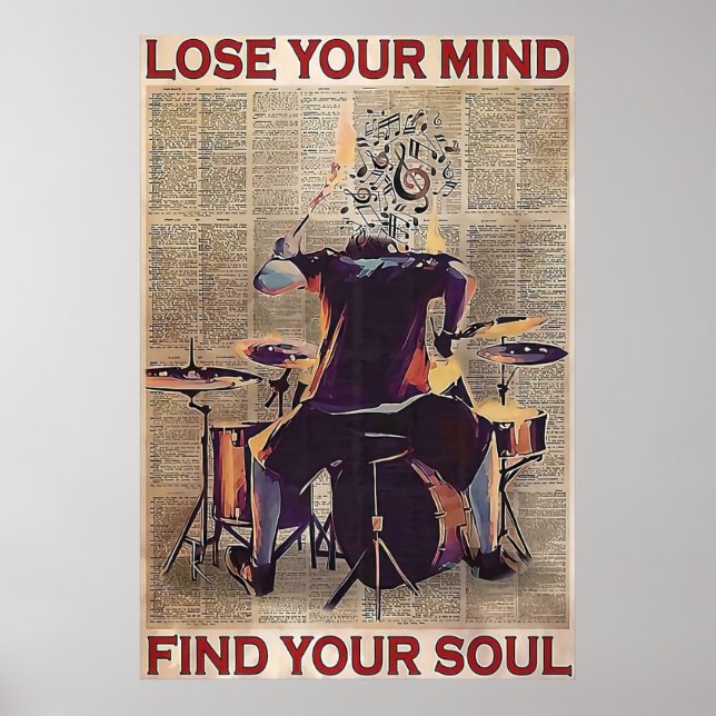 Verlieren Sie Ihren Geist Finden Sie Ihr Soul Poster (Vorne)
