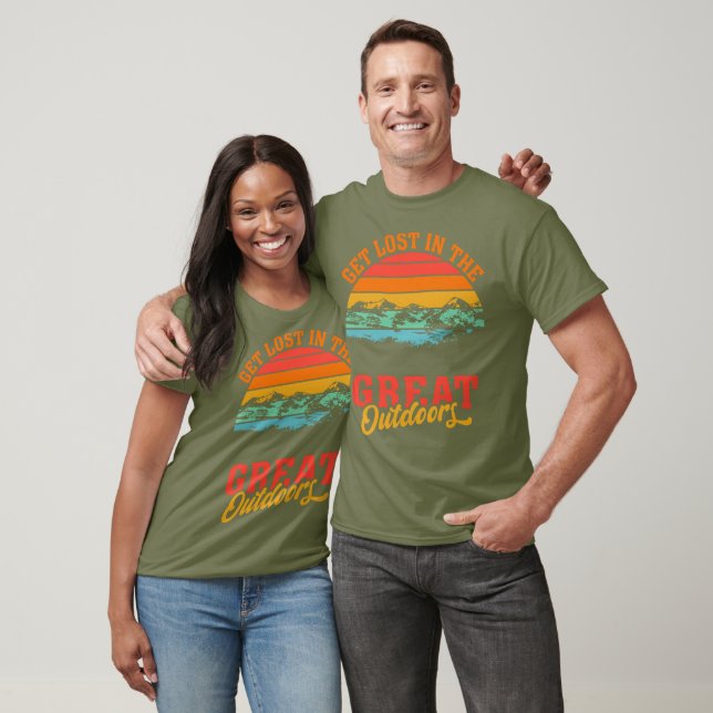 Verlieren Sie sich im großen Freien T-Shirt (Unisex)