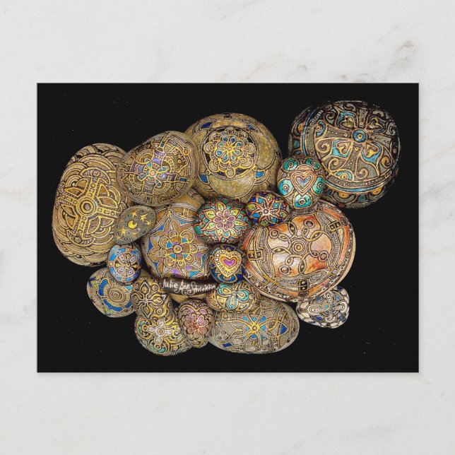 Verlieren Sie sich in den Felsen Postkarte (Vorderseite)