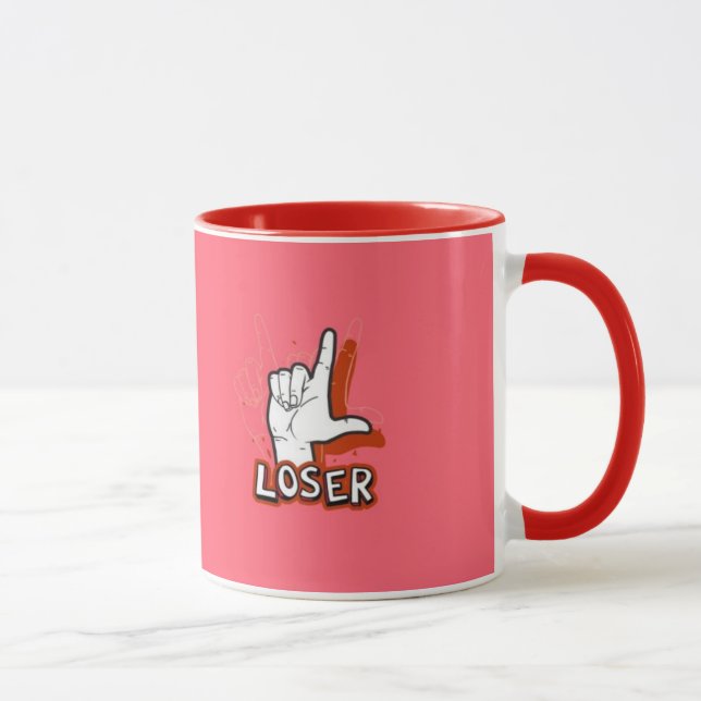 Verlierer-Tasse Tasse (Rechts)