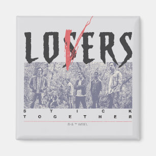 Verlierer zusammenhalten magnet