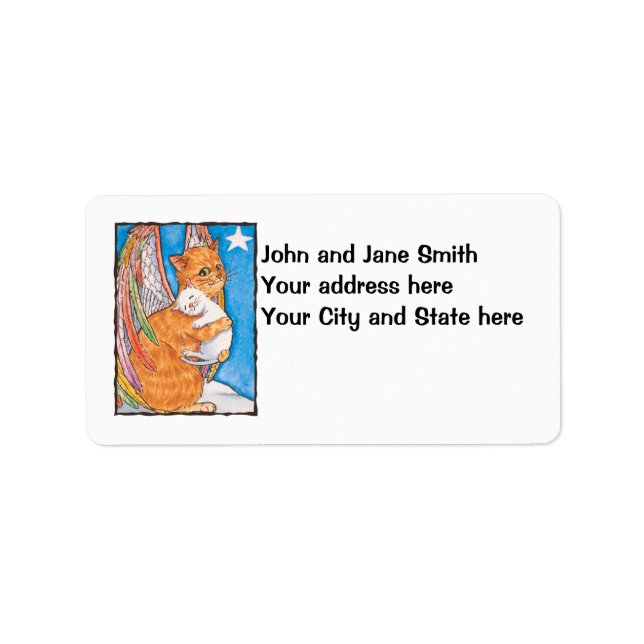 Verliert und gefunden adressaufkleber (Vorne)