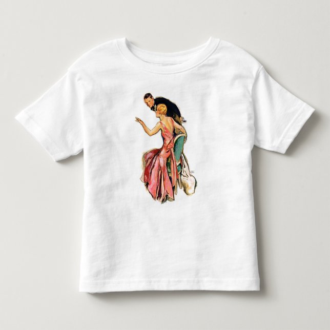 Verlobte Paare Kleinkind T-shirt (Vorderseite)