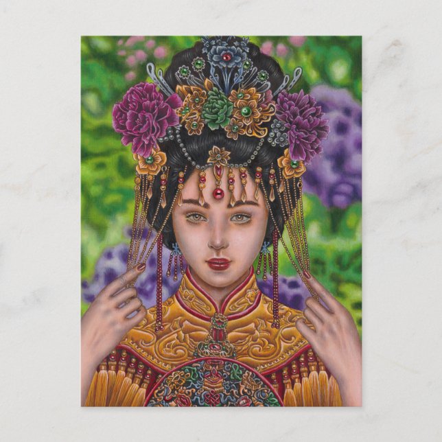 "Verlobte" Postkarte (Vorderseite)