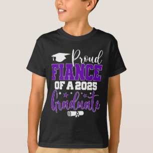Verlobte Senior 2025 Proud-Verlobte mit einer Cl v T-Shirt