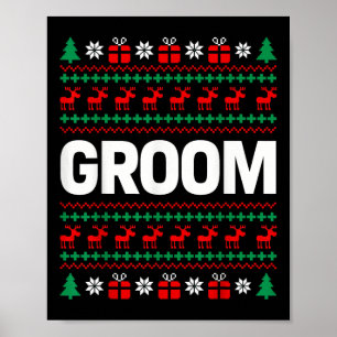 Verlobte Verheiratete Paare Ugg Weihnachtssüßer Br Poster