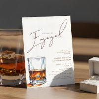 Verlobte Whiskey-Engagement-Partei