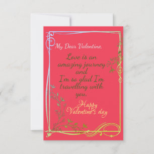 Verlobtenkarte Karte