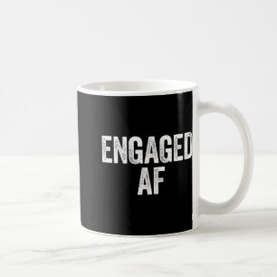Verlobtes Af-Shirt Neuvermählte Braut und Bräuche Kaffeetasse
