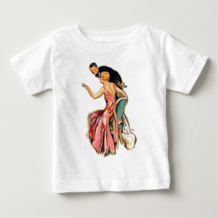 Verlobtes Paar Baby T-shirt