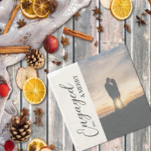 Verlobtes und Merry Couple Foto