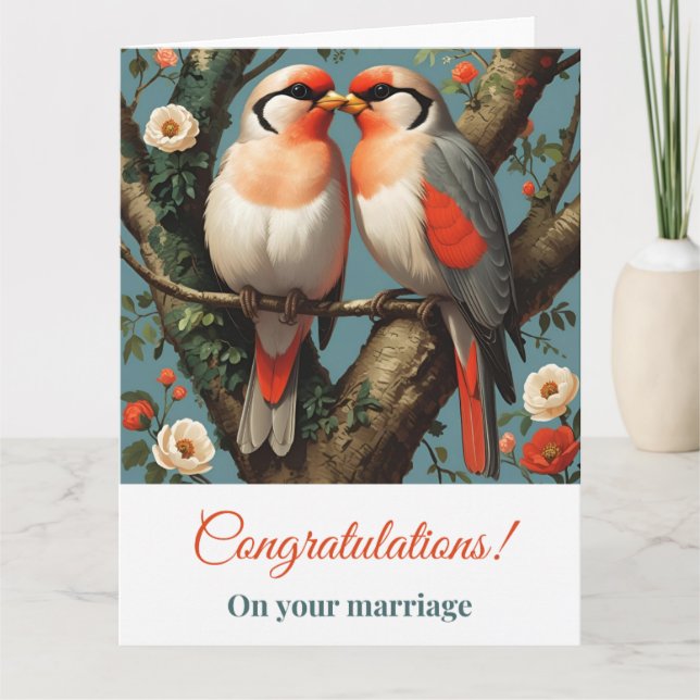 Verlobung Card, Glückwunsch Hochzeit Karte (Vorderseite)